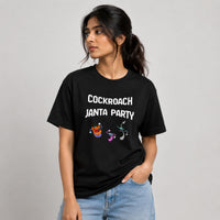 CJP Cockroach Janta Party Regular Fit T-Shirt