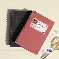 Personalized Cute Cat Theme Name Slips with Photo | Kids School Labels Stickers 36 Pcs Pack