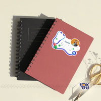 Personalized Medical Photo Name Slips for Kids | Custom School Notebook Labels (24 pcs Pack)