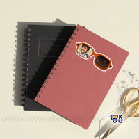 Personalized Sunglasses Name Slips with Photo | Kids Notebook Labels (24 Pcs Pack)